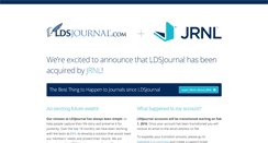 Desktop Screenshot of ldsjournal.com