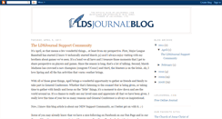 Desktop Screenshot of blog.ldsjournal.com
